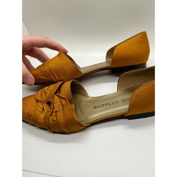 Adrienne vittadini orange Flats Size 7.5 - Picture 5 of 6
